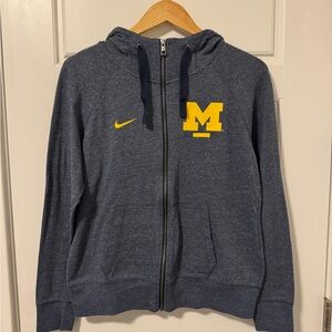 Nike Michigan zip up hoodie